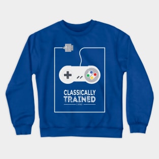 Classically Trained - 80s Video Games Crewneck Sweatshirt